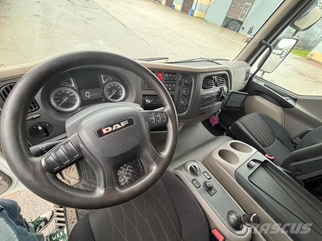 DAF LF 290 4x2 EURO6 + EXTENDABLE PLATFORM Vahetuskastiga tõstukautod