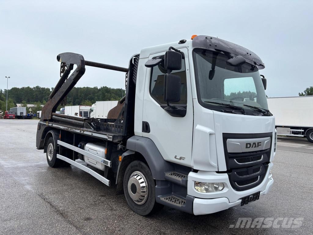 DAF LF 290 4x2 EURO6 + EXTENDABLE PLATFORM Vahetuskastiga tõstukautod