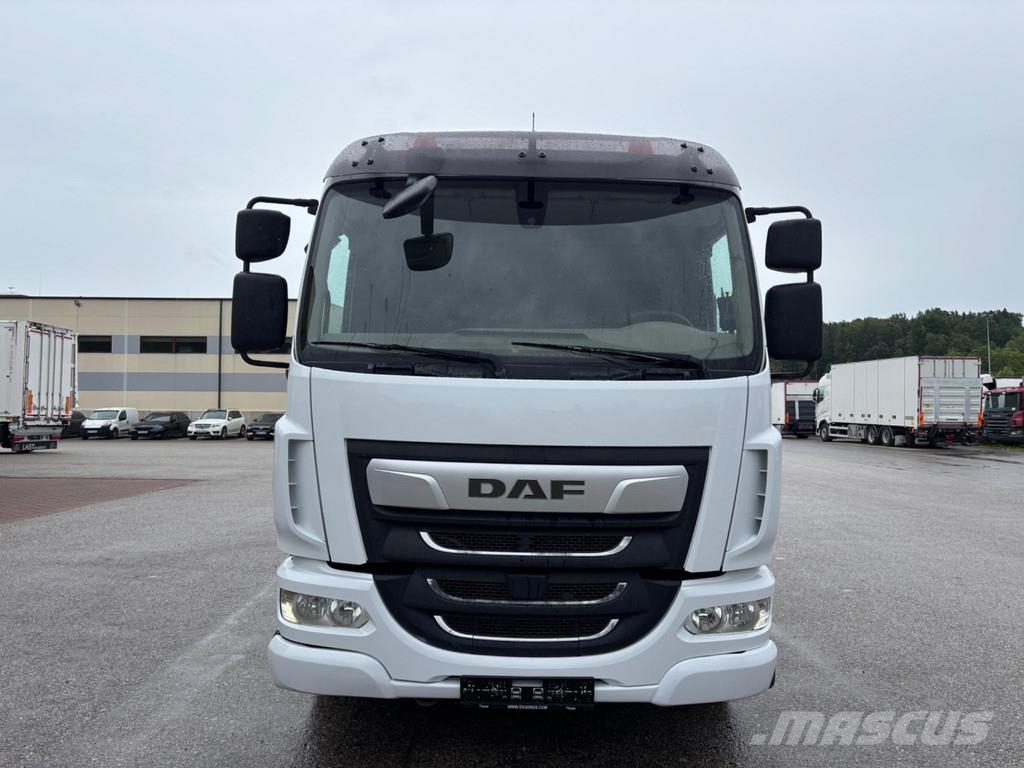 DAF LF 290 4x2 EURO6 + EXTENDABLE PLATFORM Vahetuskastiga tõstukautod