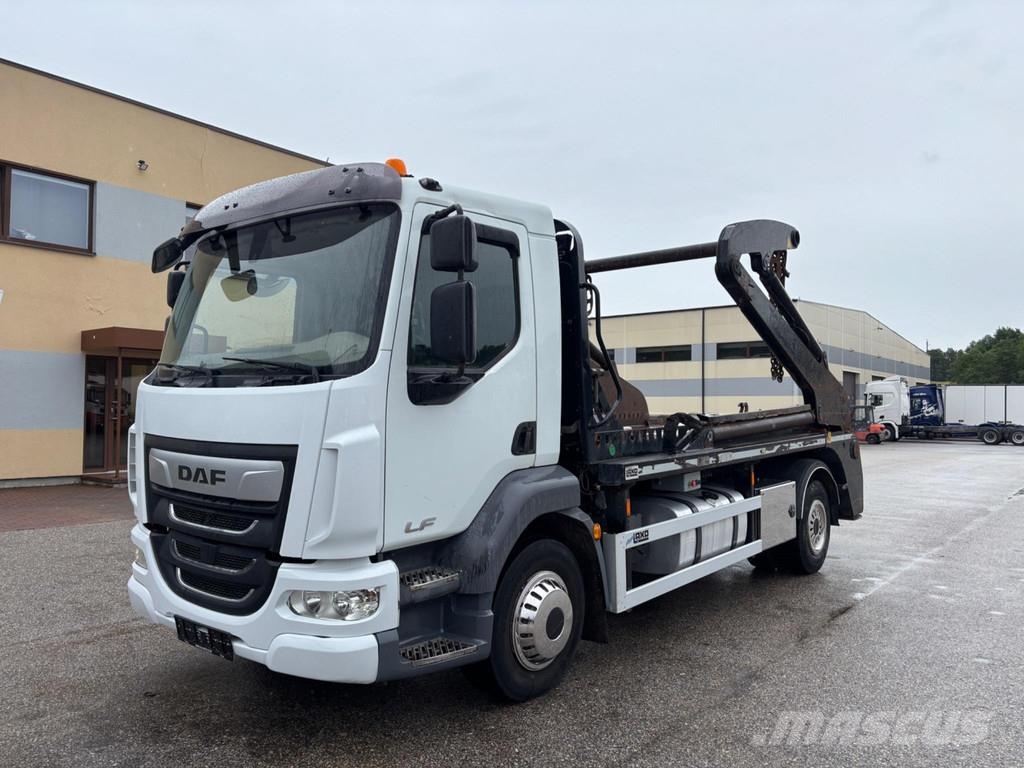 DAF LF 290 4x2 EURO6 + EXTENDABLE PLATFORM Vahetuskastiga tõstukautod