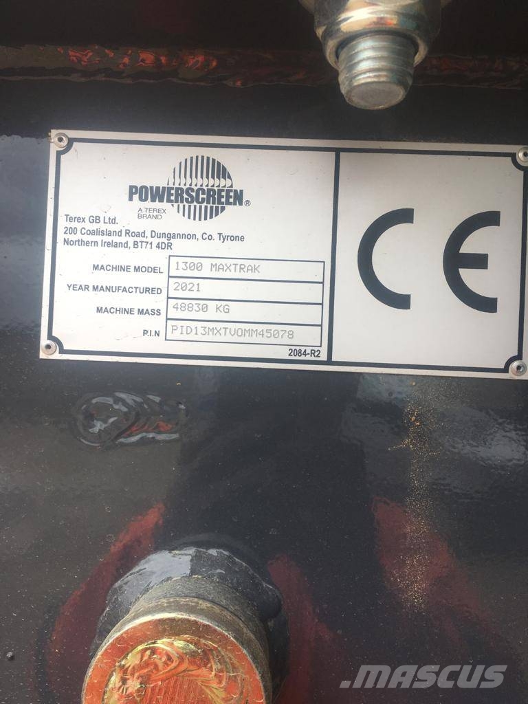 PowerScreen Maxtrak 1300 Frantoi mobili