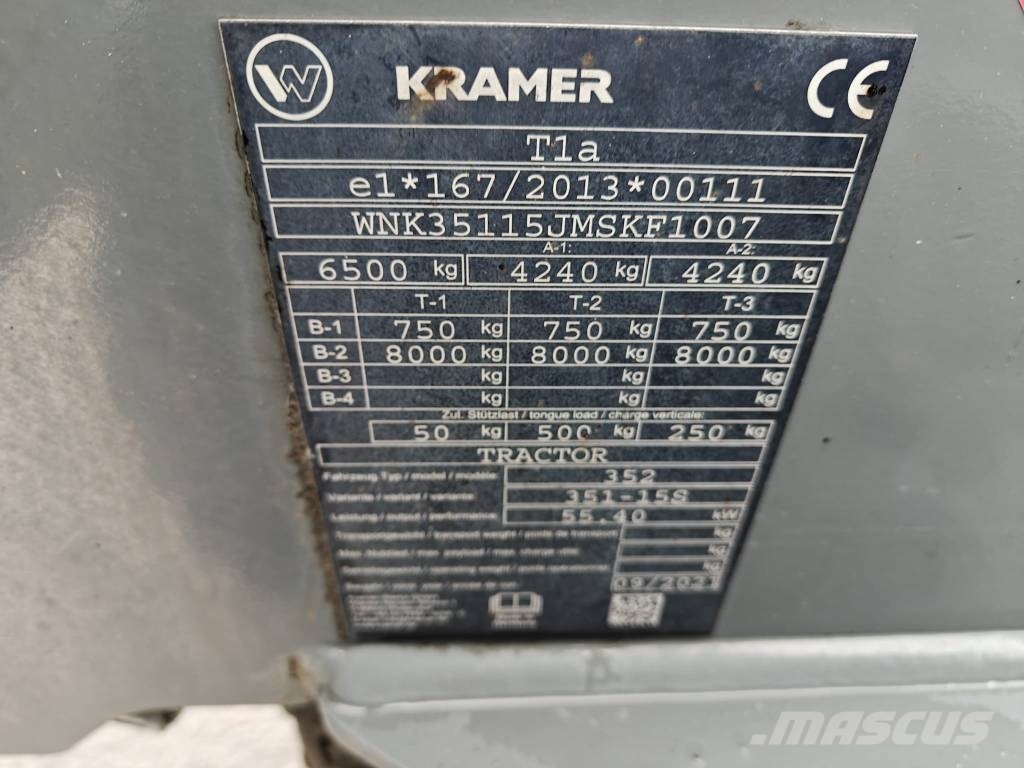 Kramer 8085 Фронтальні навантажувачі