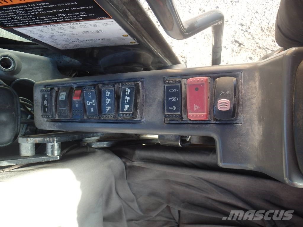 Hitachi ZX 140 W-3 kallistajalla 휠 굴삭기