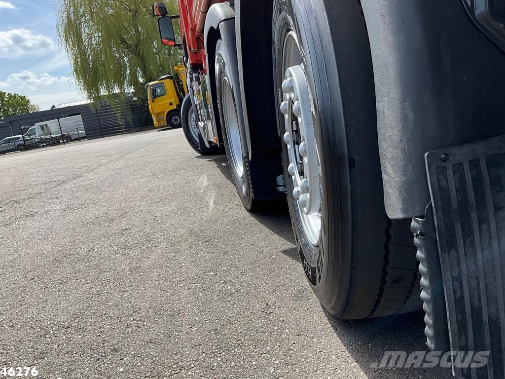 Scania P 320 HMF 14 Tonmeter Z-kraan Just 173.443 km! Bañeras basculantes usadas