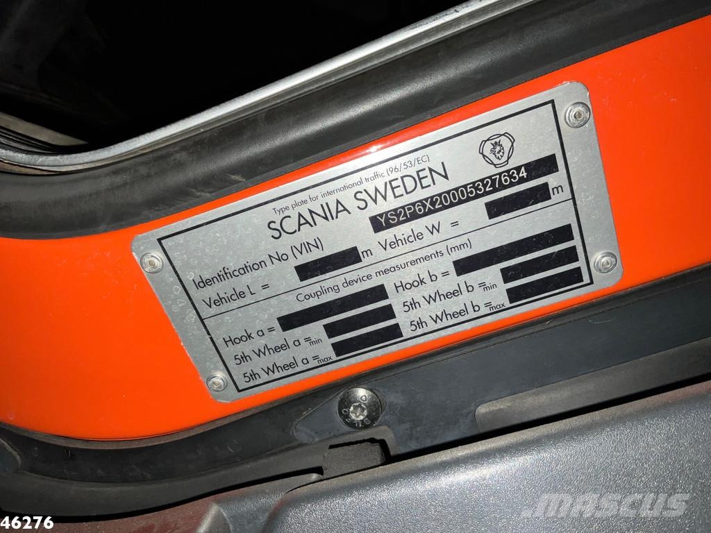 Scania P 320 HMF 14 Tonmeter Z-kraan Just 173.443 km! Bañeras basculantes usadas