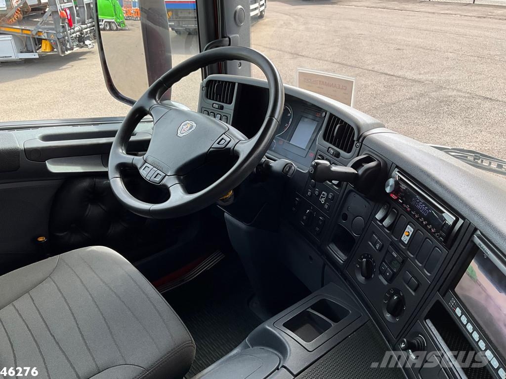 Scania P 320 HMF 14 Tonmeter Z-kraan Just 173.443 km! Bañeras basculantes usadas
