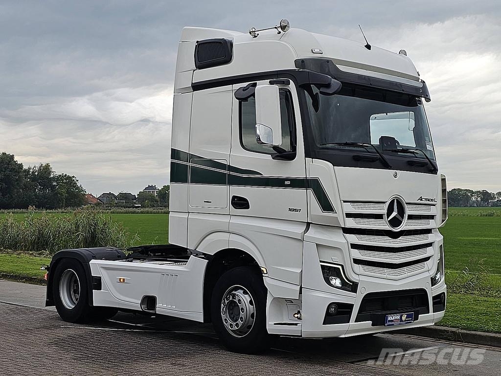 Mercedes-Benz ACTROS 1851 LS BIG SPACE,2Xtank,Standklima,oil ret Vlačilci