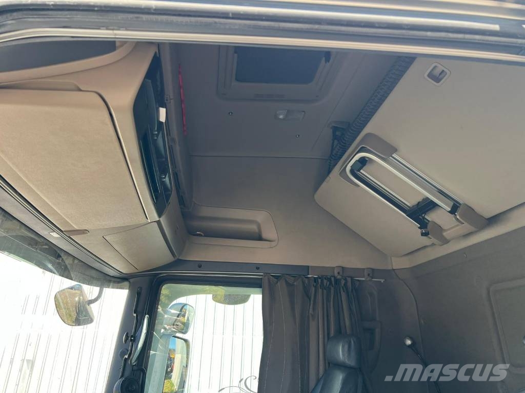 Scania R500 + HYDRAULIC ROOF + HYDRAULIC CURTAINS Flatbed / Dropside trucks