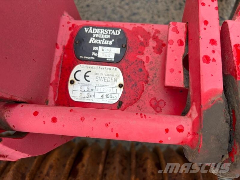 Väderstad Rexius 650 その他　ローラ　（マカダムローラ等）
