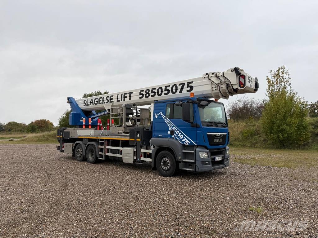 Ruthmann T540 Pacēlāji uz automašīnas bāzes