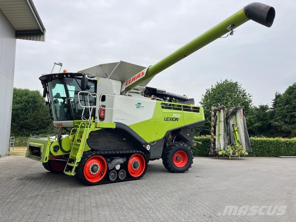 CLAAS Lexion 750 TT inkl Vario 770 Ražas novākšanas kombaini
