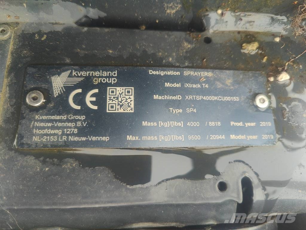 Kverneland iXtrack T4 SP4 for spare parts Saseler