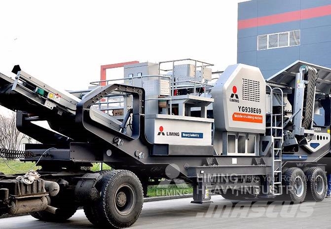 Liming 150~500t/h YG1349EW86Station mobile de concasseur Mobile Brecher