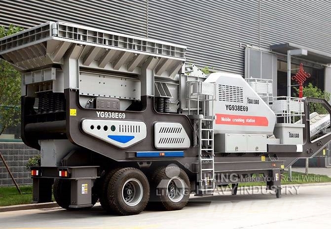 Liming 150~500t/h YG1349EW86Station mobile de concasseur Mobile Brecher