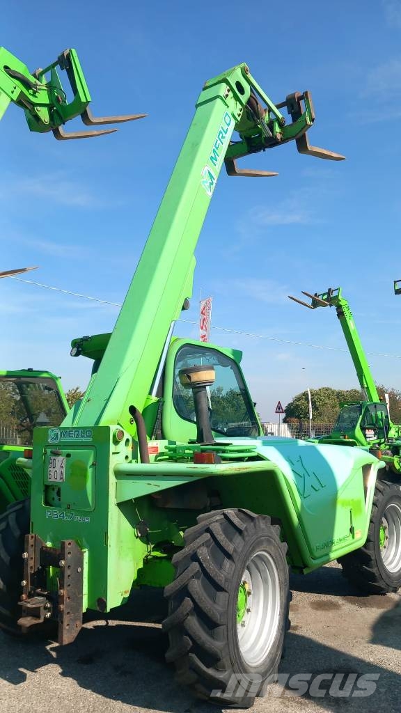 Merlo 34.7 plus مناولات متداخلة