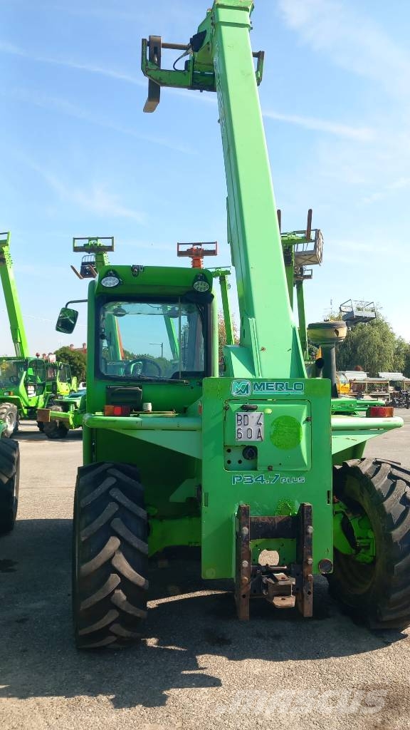 Merlo 34.7 plus مناولات متداخلة