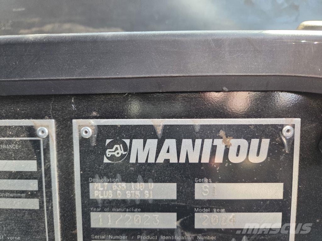 Manitou MLT 635-140 V+ 農業用テレハンドラー