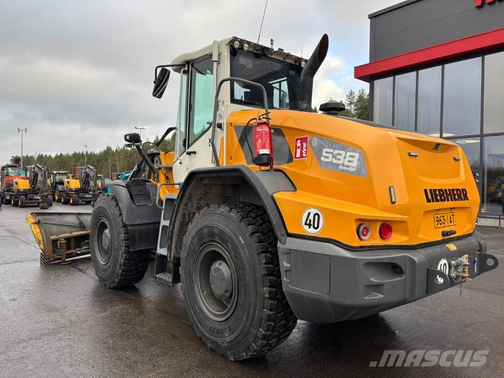 Liebherr 538 Speeder / Aura, Harjalaite, Hyd.piikit, StageV Iekrāvēji uz riteņiem