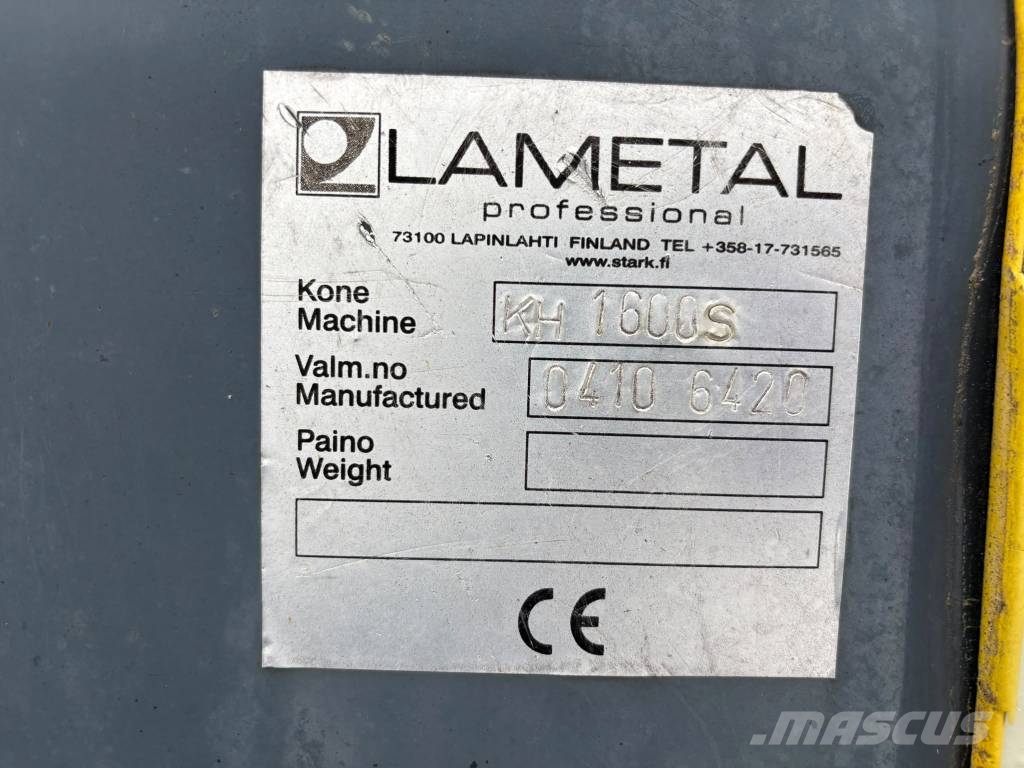 Liebherr 538 Speeder / Aura, Harjalaite, Hyd.piikit, StageV Iekrāvēji uz riteņiem