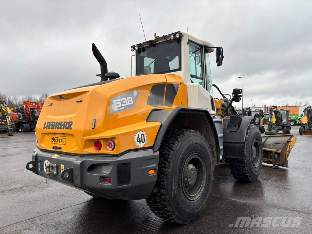 Liebherr 538 Speeder / Aura, Harjalaite, Hyd.piikit, StageV Iekrāvēji uz riteņiem