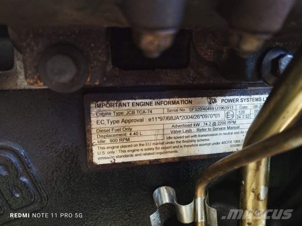 JCB TCA-74 JCB 530-70 engine Varikliai