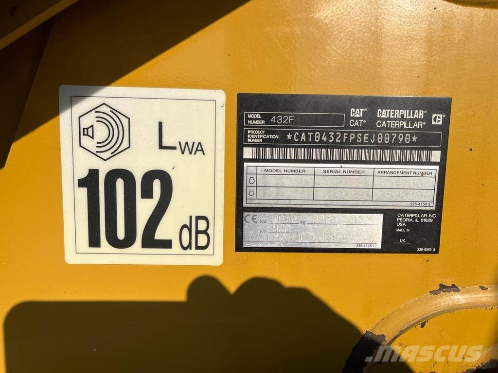 CAT 432F Εκσκαφείς Φορτωτές τύπου JCB