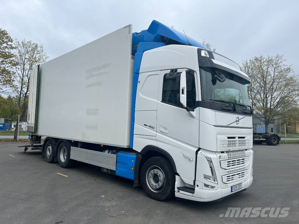Volvo FH 460 LNG 6x2 Kylbil Dubbla Lastplan Temperature controlled trucks
