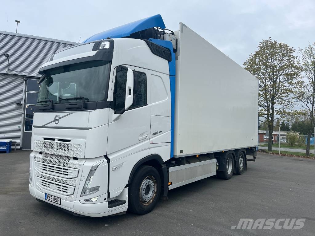 Volvo FH 460 LNG 6x2 Kylbil Dubbla Lastplan Temperature controlled trucks