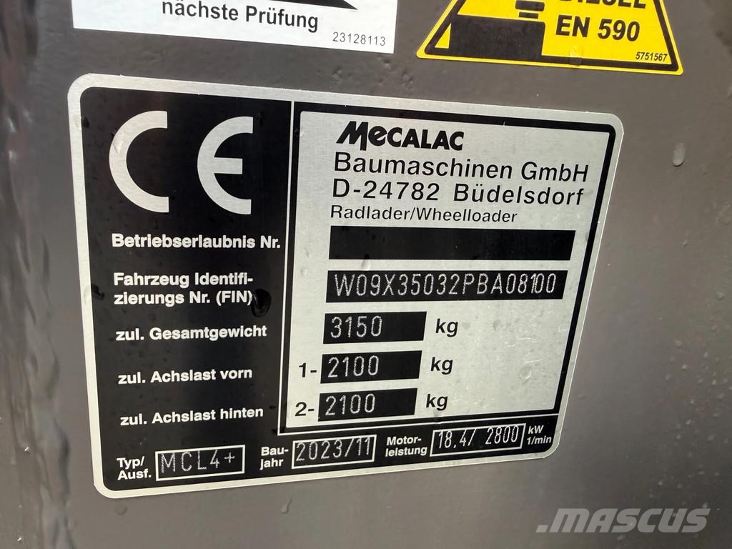 Mecalac MLC4 Radlader
