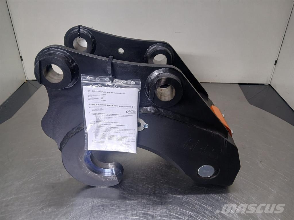 Yanmar B110W-5455760007-Quick coupler/Schnellwechsler Enganches rápidos