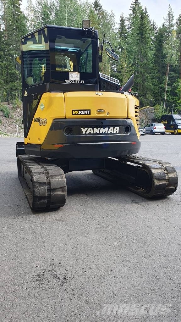 Yanmar ViO80-1A - Myös vuokraus alk. 2900 €/kk! حفارات وسط 7 طن - 12 طن