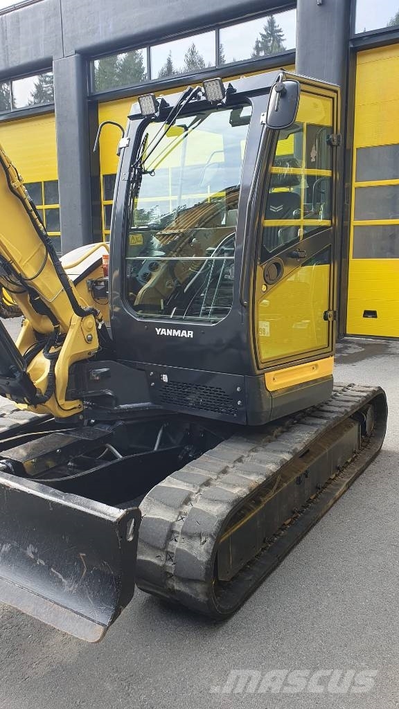 Yanmar ViO80-1A - Myös vuokraus alk. 2900 €/kk! حفارات وسط 7 طن - 12 طن