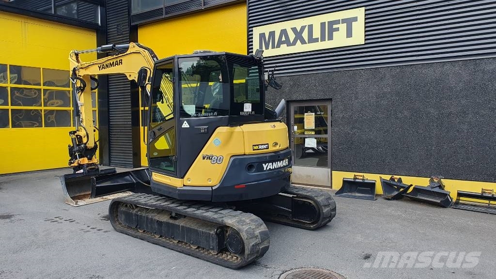 Yanmar ViO80-1A - Myös vuokraus alk. 2900 €/kk! حفارات وسط 7 طن - 12 طن