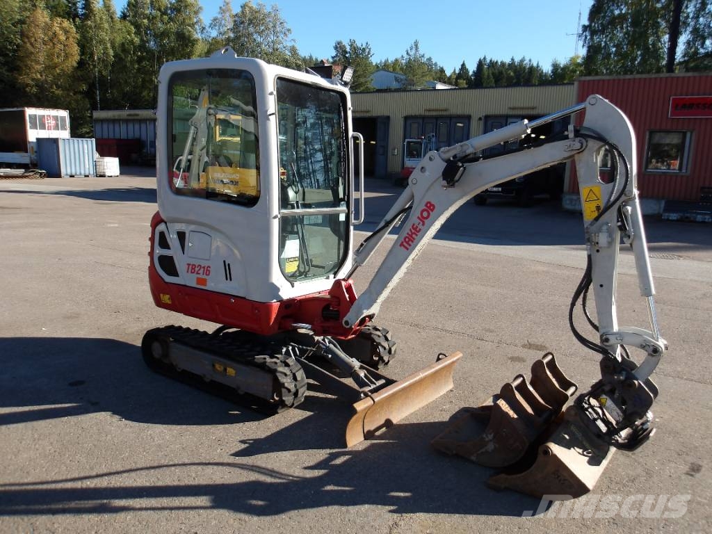 Takeuchi TB 216 med Powertilt Miniekskavaatorid < 7 t