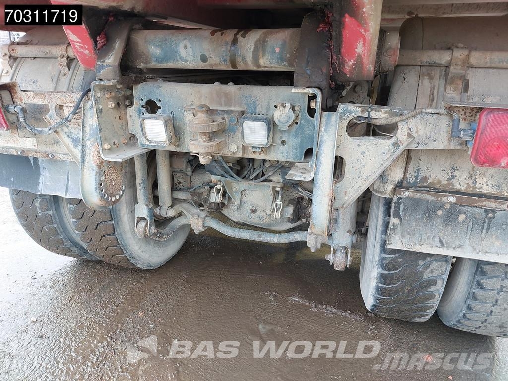 MAN TGA 41.480 TGA 8X8 15m3 Meiller tipper 8x8 Full St Savivarčių priekabų vilkikai