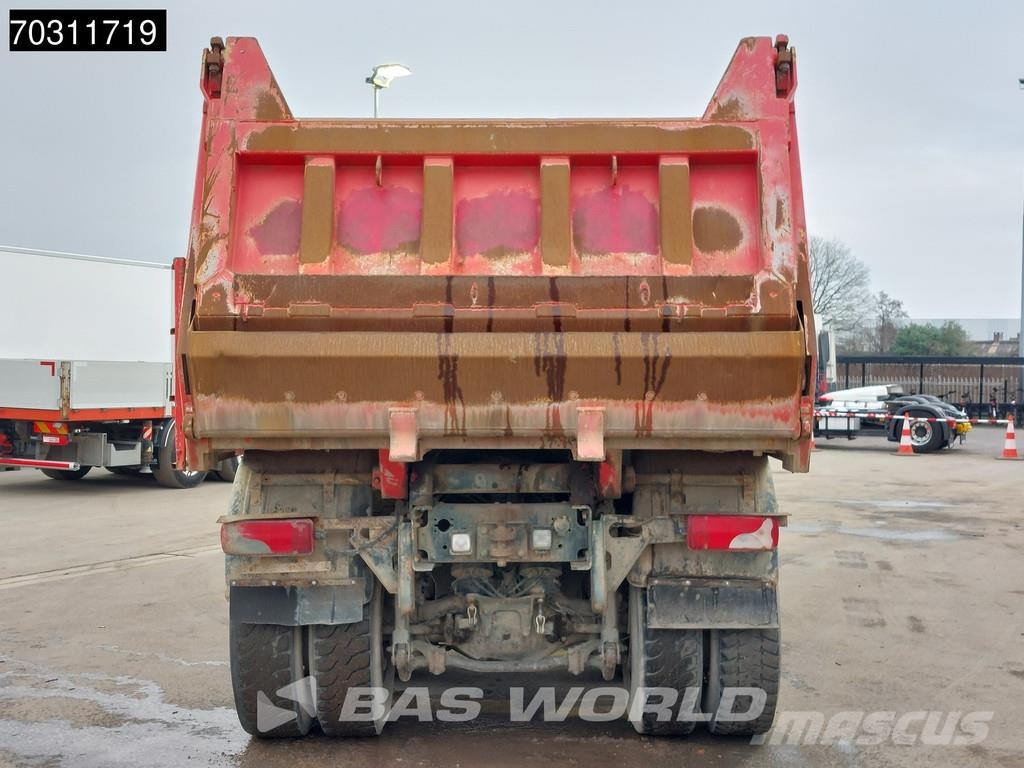 MAN TGA 41.480 TGA 8X8 15m3 Meiller tipper 8x8 Full St Savivarčių priekabų vilkikai
