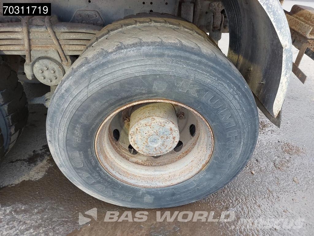 MAN TGA 41.480 TGA 8X8 15m3 Meiller tipper 8x8 Full St Savivarčių priekabų vilkikai