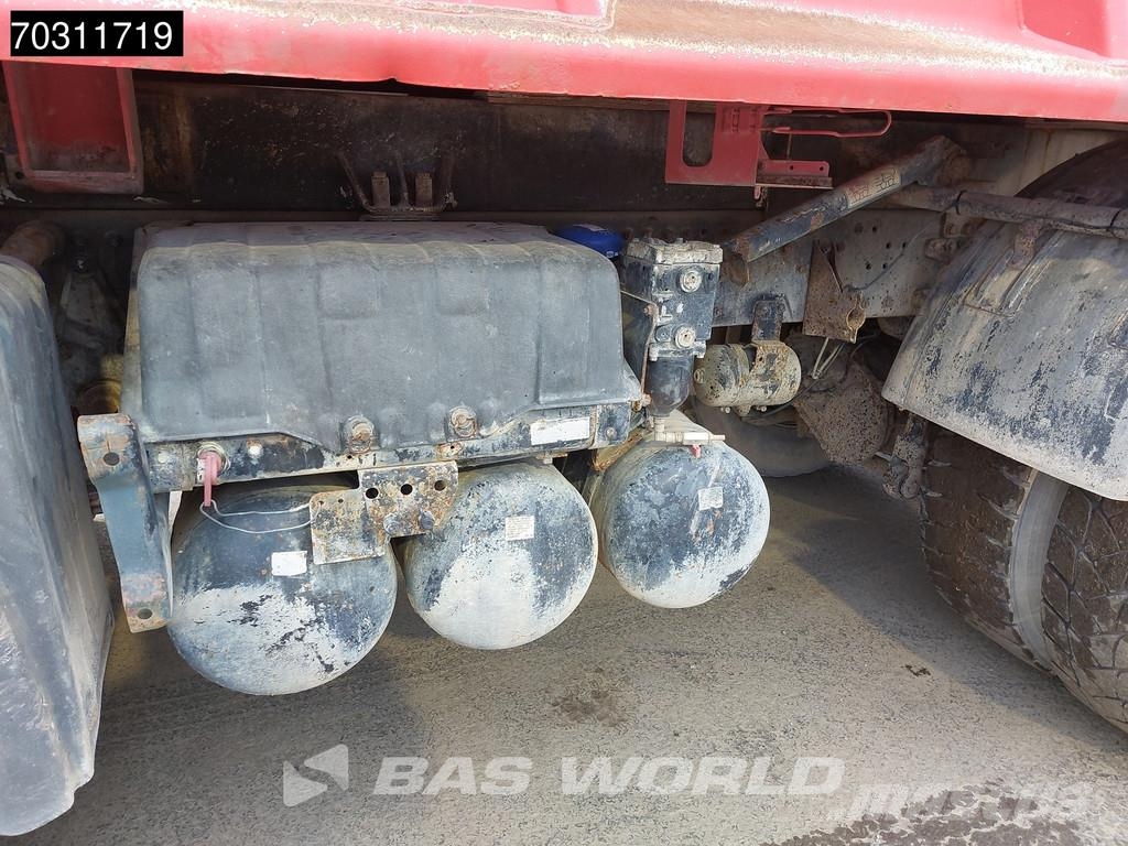 MAN TGA 41.480 TGA 8X8 15m3 Meiller tipper 8x8 Full St Savivarčių priekabų vilkikai