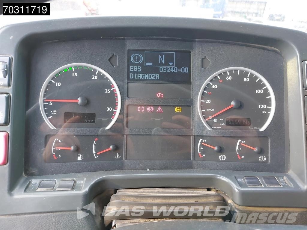MAN TGA 41.480 TGA 8X8 15m3 Meiller tipper 8x8 Full St Savivarčių priekabų vilkikai