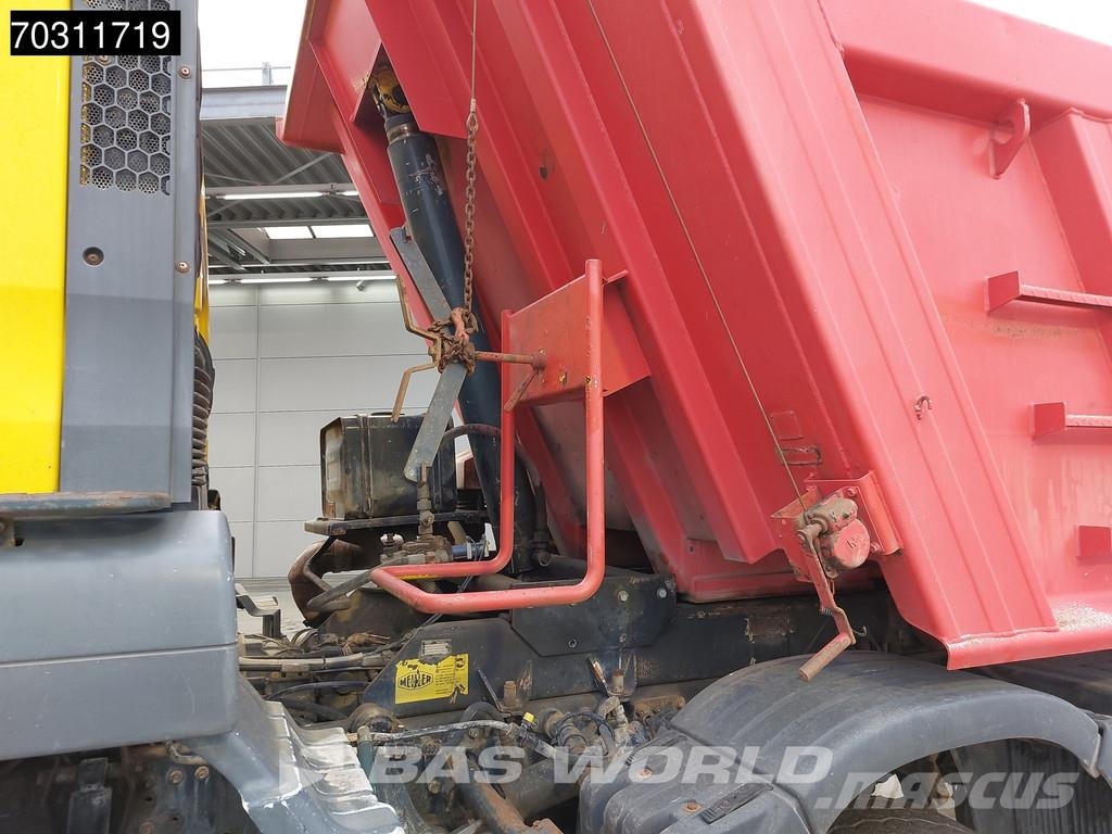 MAN TGA 41.480 TGA 8X8 15m3 Meiller tipper 8x8 Full St Savivarčių priekabų vilkikai