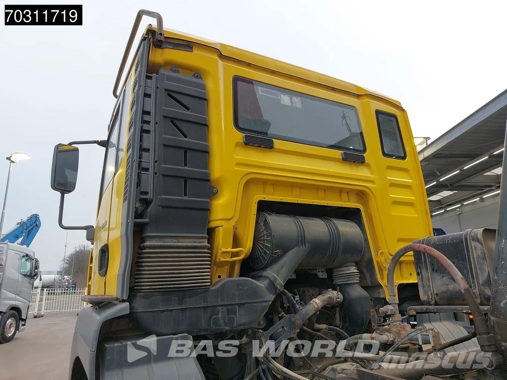 MAN TGA 41.480 TGA 8X8 15m3 Meiller tipper 8x8 Full St Savivarčių priekabų vilkikai