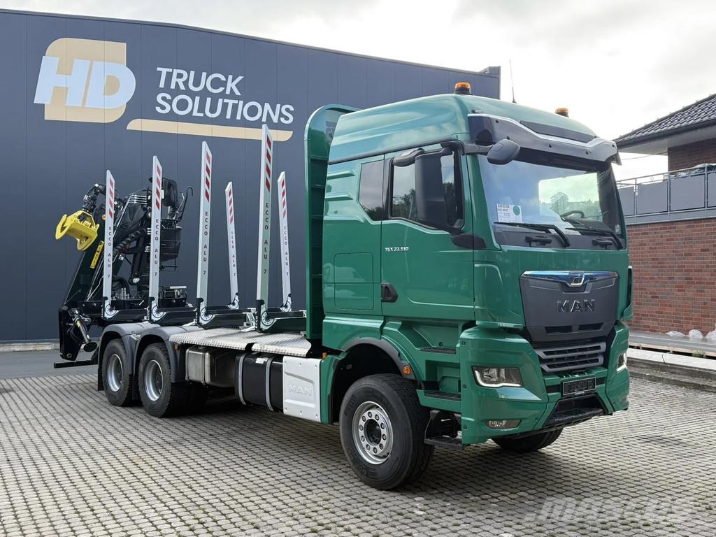 MAN TGX 33.510 MAN TGX 33.510 6x4 BB LogLift 150 Z شاحنات أشجار