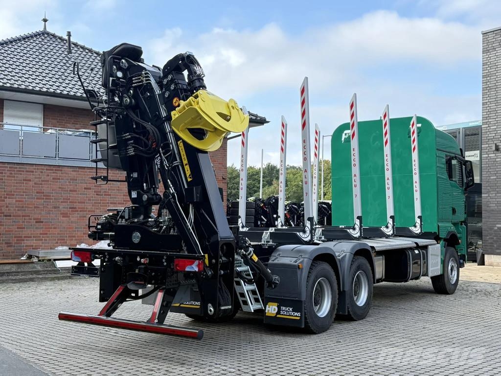 MAN TGX 33.510 MAN TGX 33.510 6x4 BB LogLift 150 Z Camion trasporto legname
