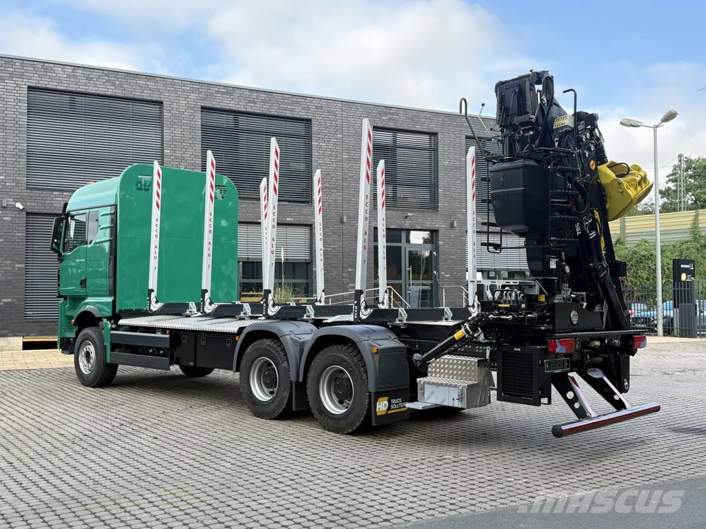 MAN TGX 33.510 MAN TGX 33.510 6x4 BB LogLift 150 Z Camion trasporto legname