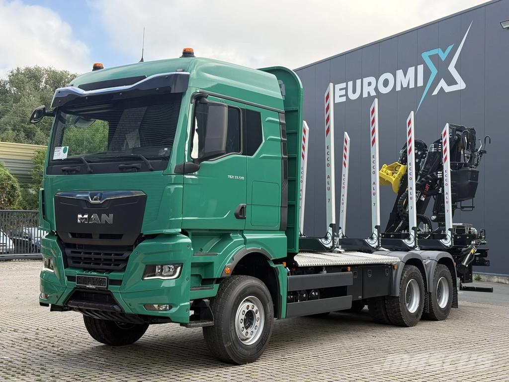 MAN TGX 33.510 MAN TGX 33.510 6x4 BB LogLift 150 Z Camion trasporto legname