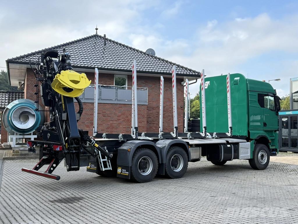 MAN TGX 33.510 MAN TGX 33.510 6x4 BB LogLift 150 Z Camion trasporto legname