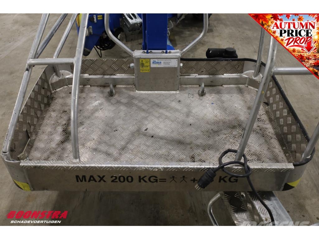 Omme 1700 EXB 16.8m BY 2023 1.600 Uur Knikgiek hoogwerk Vlečne dvižne ploščadi