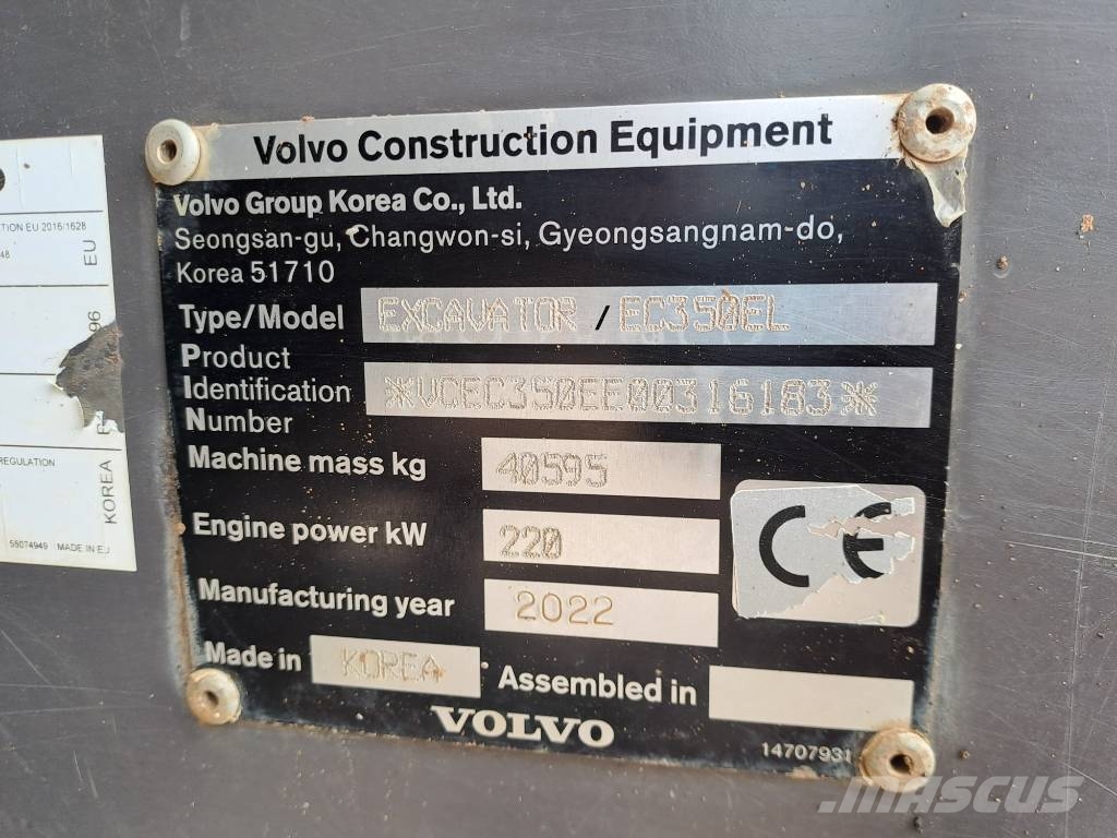 Volvo EC350EL Raupenbagger