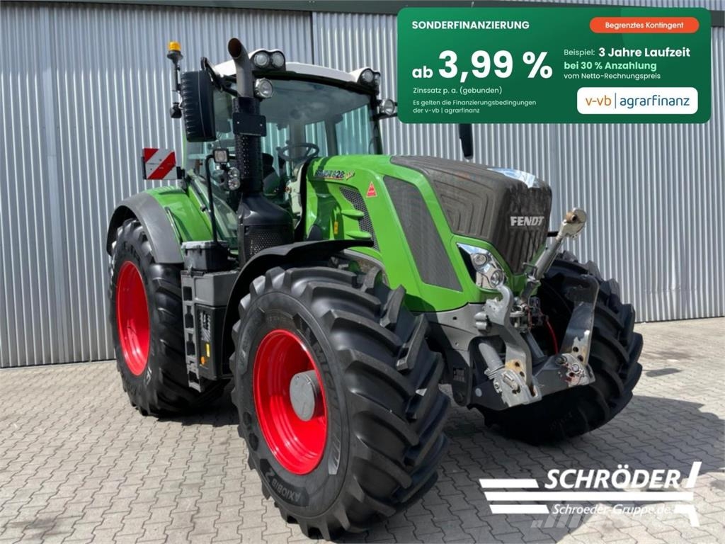 Fendt 828 S4 PROFI PLUS Traktoriai