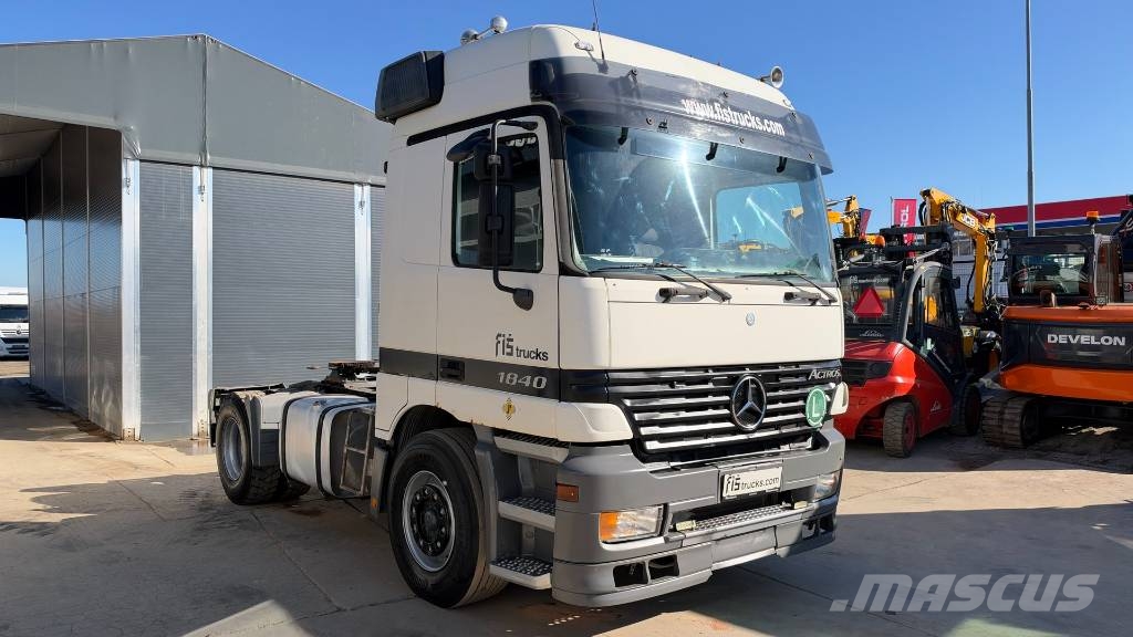 Mercedes-Benz ACTROS 1840 4X2 tractor unit - EPS Tractor Units